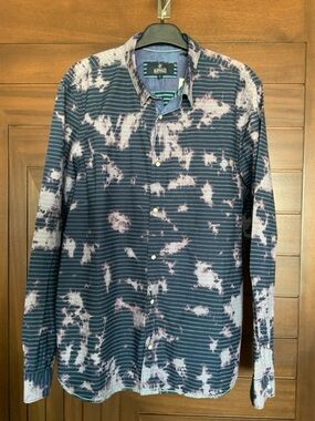 BUFFALO Long Sleeve Snap Front Shirt, Sz L, NWT